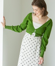 タイトミニカーディガン