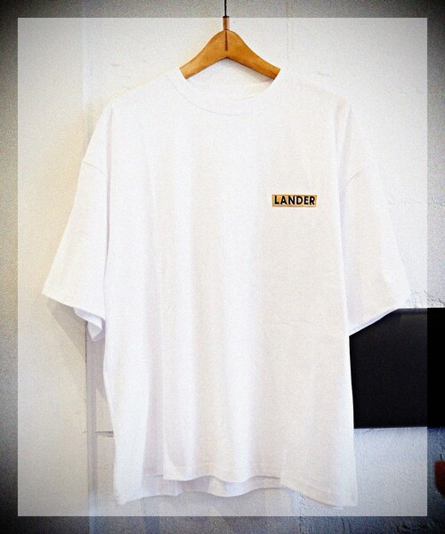 FREAK'S STORE(フリークスストア)の「WEB限定 LANDER×FREAK'S STORE/ランダー 別注 ビッグシルエット バックプリントTシャツ/刺繍(Tシャツ/カットソー・メンズ・ホワイト/ダークグリーン・SMALL/MEDIUM/LARGE/X-LARGE)」の18枚目の写真
