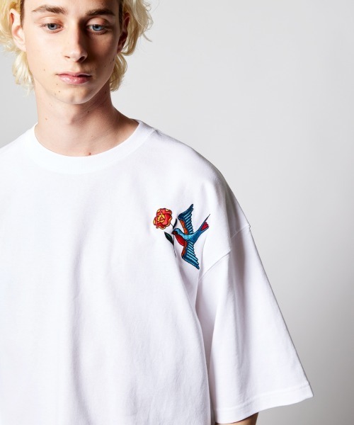 rehacer（レアセル）の「STAND : Animal Hang Out HW T-shirt / アニマルハングアウト　ヘビーウェイト Tシャツ（Tシャツ/カットソー・メンズ・ホワイト系その他/ブラック系その他/ホワイト系その他2/ブラック系その他2/ブラック系その他3/ホワイト系その他3・MEDIUM/LARGE/X-LARGE）」の22枚目の写真