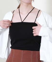 archives | コードストラップ短丈キャミソール(キャミソール)