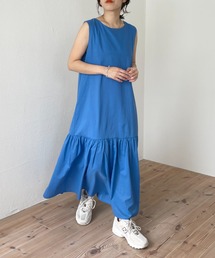 relax tiered one piece / リラックスティアードワンピース