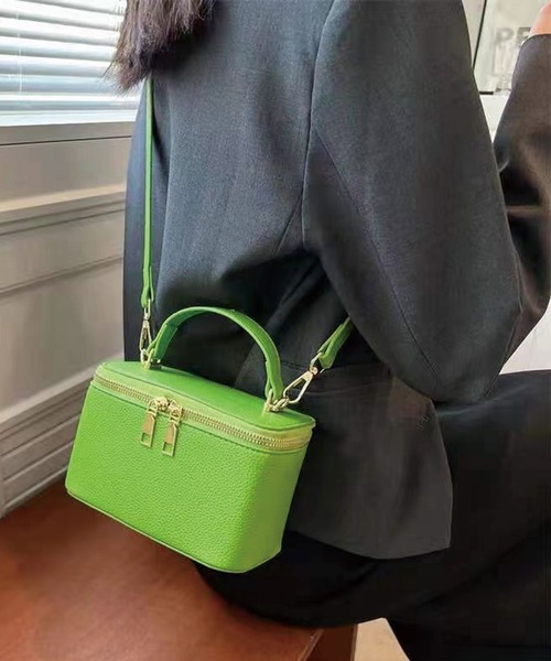 CORNERS（コーナーズ）の「2way バニティバック（ショルダーバッグ・レディース・ブラック/イエロー/グリーン/アイボリー・FREE）」の3枚目の写真