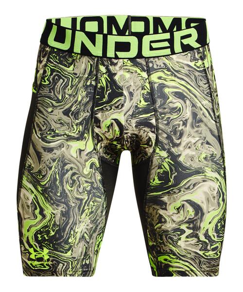 UNDER ARMOUR(アンダーアーマー)の「UAヒートギアアーマー ロング ショーツ プリント(トレーニング/メンズ)(その他パンツ・メンズ・カーキ・M/XXL/XL/L/3XL/S)」の4枚目の写真