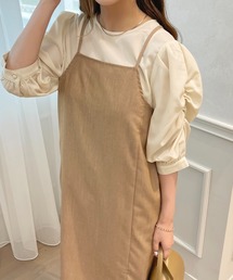 ギャザースリーブブラウス【ZOZOTOWN限定アイテム】