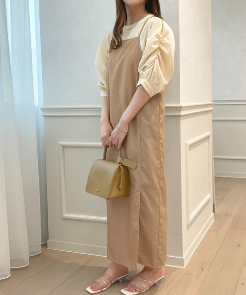 apres jour(アプレジュール)の「ギャザースリーブブラウス【ZOZOTOWN限定アイテム】(シャツ/ブラウス・レディース・ブラック/ベージュ/オフホワイト・X-LARGE/フリー)」の17枚目の写真