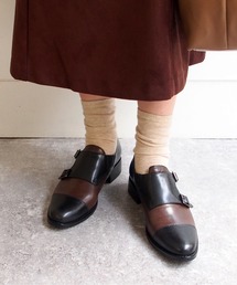 apres | ダブルモンクストラップシューズ　-3750311(ドレスシューズ)