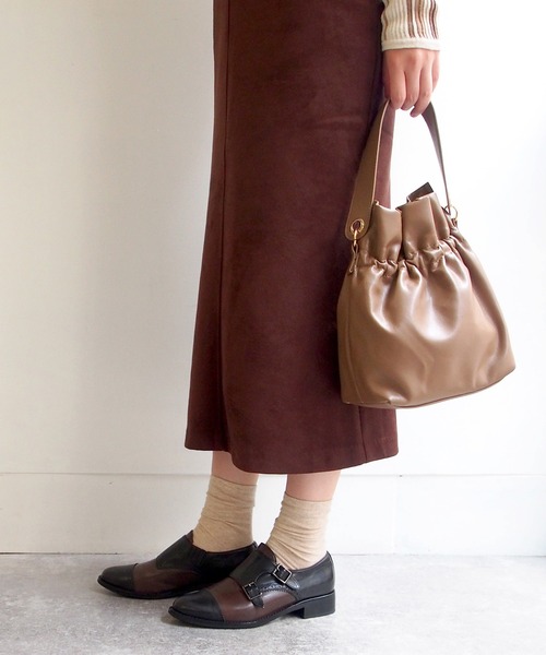 apres（アプレ）の「ダブルモンクストラップシューズ　-3750311（ドレスシューズ・レディース・ブラック/ダークブラウン・22.5cm/23.5cm/24.5cm/23.0cm/24.0cm/25.0cm）」の12枚目の写真