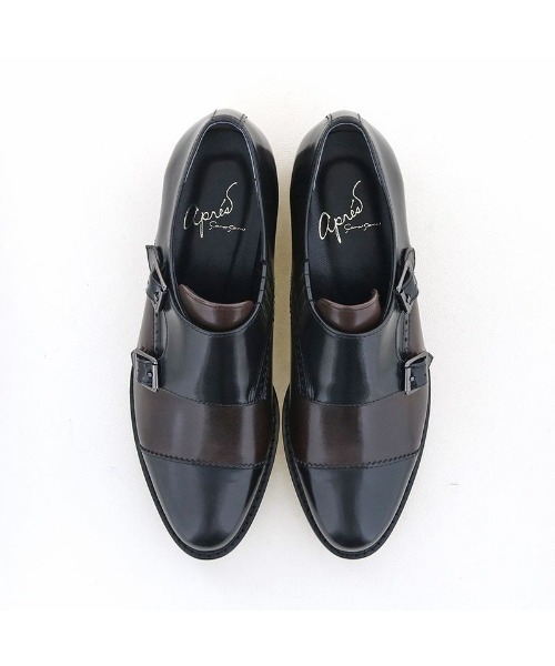 apres（アプレ）の「ダブルモンクストラップシューズ　-3750311（ドレスシューズ・レディース・ブラック/ダークブラウン・22.5cm/23.5cm/24.5cm/23.0cm/24.0cm/25.0cm）」の14枚目の写真