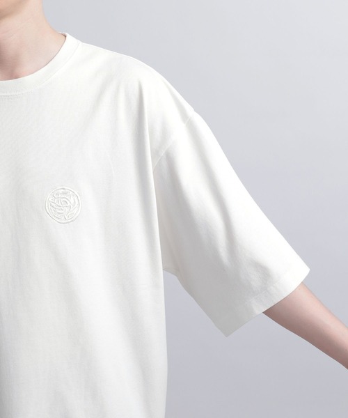 HARE（ハレ）の「バックプリントシシュウカットソーby OZ-YamaguchiKeisuke(HARE)（Tシャツ/カットソー・メンズ・ホワイト系その他/ブラック系その他・SMALL/MEDIUM）」の21枚目の写真