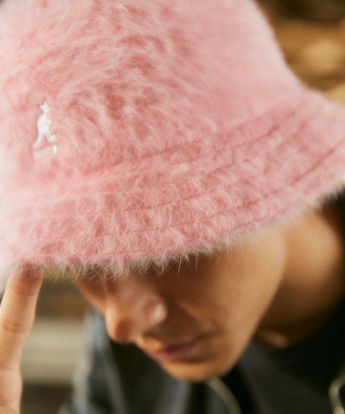 KANGOL（カンゴール）の「KANGOL Furgora Casual（ハット・メンズ・ライトグレー/ブラック/ネイビー/レッド/ピンク/オレンジ/グリーン/アイボリー/ライトブラウン/ライトパープル/ブラック×ゴールド・SMALL/MEDIUM/LARGE/X-LARGE）」の9枚目の写真