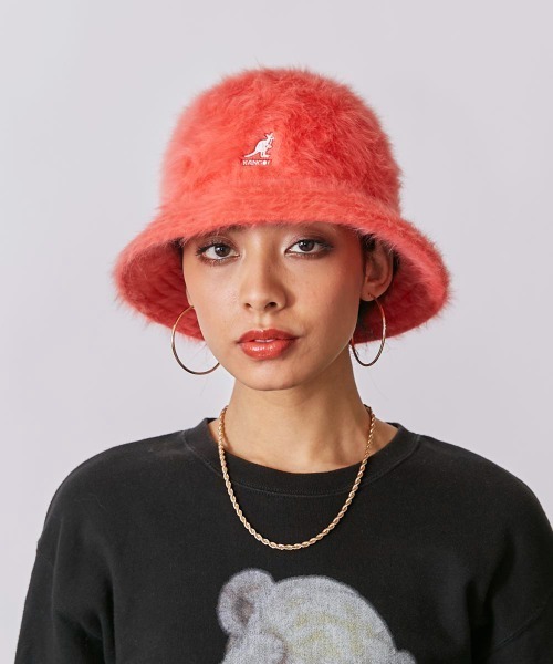 KANGOL（カンゴール）の「KANGOL Furgora Casual（ハット・メンズ・ライトグレー/ブラック/ネイビー/レッド/ピンク/オレンジ/グリーン/アイボリー/ライトブラウン/ライトパープル/ブラック×ゴールド・SMALL/MEDIUM/LARGE/X-LARGE）」の11枚目の写真