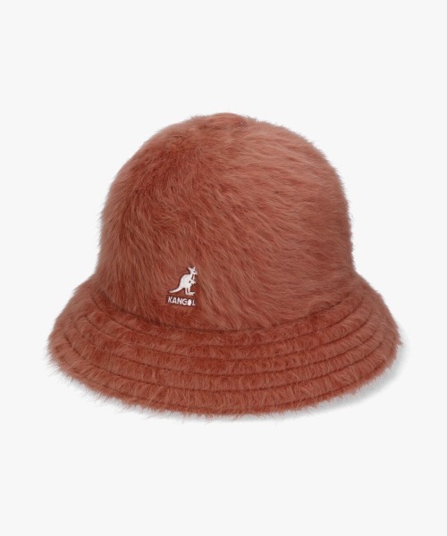 KANGOL（カンゴール）の「KANGOL Furgora Casual（ハット・メンズ・ライトグレー/ブラック/ネイビー/レッド/ピンク/オレンジ/グリーン/アイボリー/ライトブラウン/ライトパープル/ブラック×ゴールド・SMALL/MEDIUM/LARGE/X-LARGE）」の5枚目の写真