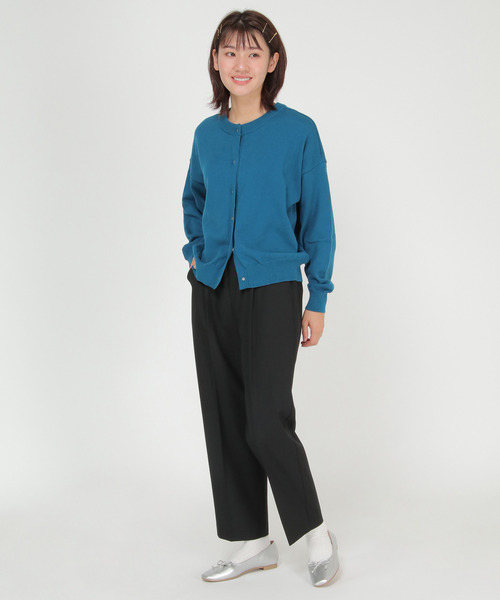 LBC(エルビーシー)の「タックテーパードパンツ(その他パンツ・レディース・ブラック/ライトブラウン/その他35・M/L)」の7枚目の写真