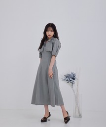 ANDGEEBEE | ショートシャツキャミワンピセット(ワンピース)