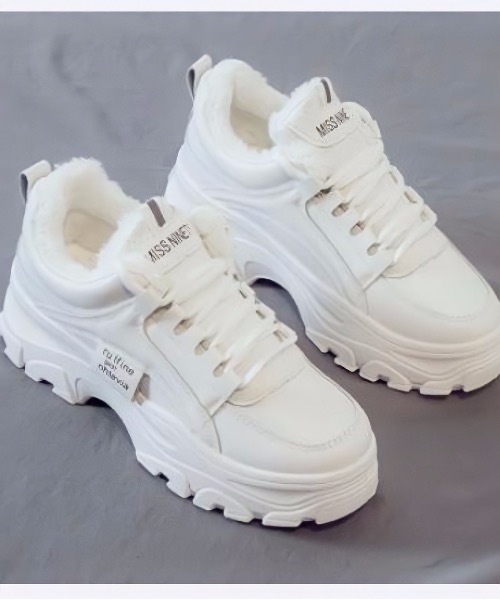 Burner(バーナー)の「【BURNER Recommend Select】厚底 ダッドスニーカー ダッドシューズ / oku-shoes-1-26(スニーカー・レディース・ホワイト/アイボリー/ゴールド/ブラック/グレー/その他7/シルバー/その他16/その他17/その他19/その他18・39/40/37/35/36/38/43/42/41)」の9枚目の写真