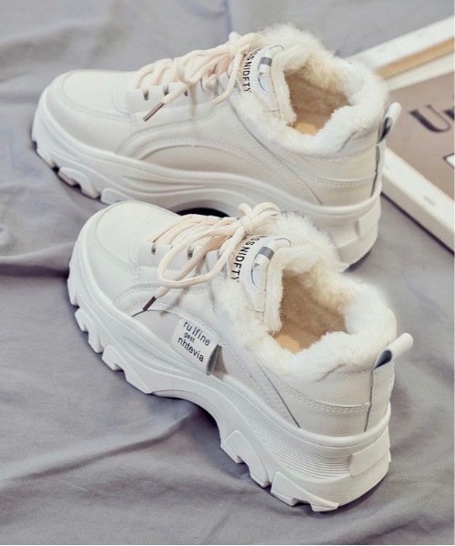 Burner(バーナー)の「【BURNER Recommend Select】厚底 ダッドスニーカー ダッドシューズ / oku-shoes-1-26(スニーカー・レディース・ホワイト/アイボリー/ゴールド/ブラック/グレー/その他7/シルバー/その他16/その他17/その他19/その他18・39/40/37/35/36/38/43/42/41)」の10枚目の写真