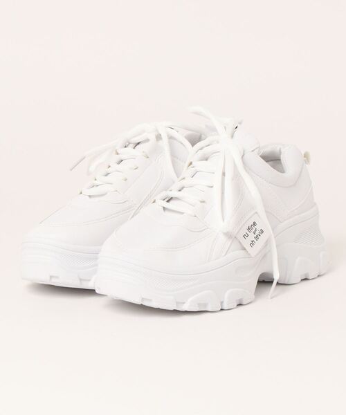 Burner(バーナー)の「【BURNER Recommend Select】厚底 ダッドスニーカー ダッドシューズ / oku-shoes-1-26(スニーカー・レディース・ホワイト/アイボリー/ゴールド/ブラック/グレー/その他7/シルバー/その他16/その他17/その他19/その他18・39/40/37/35/36/38/43/42/41)」の16枚目の写真