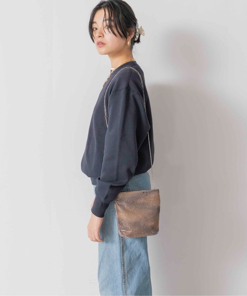 Casselini（キャセリーニ）の「Casselini(キャセリーニ)キラキラネットショルダー（ショルダーバッグ・レディース・ホワイト/グリーン/ブロンズ・FREE）」の21枚目の写真