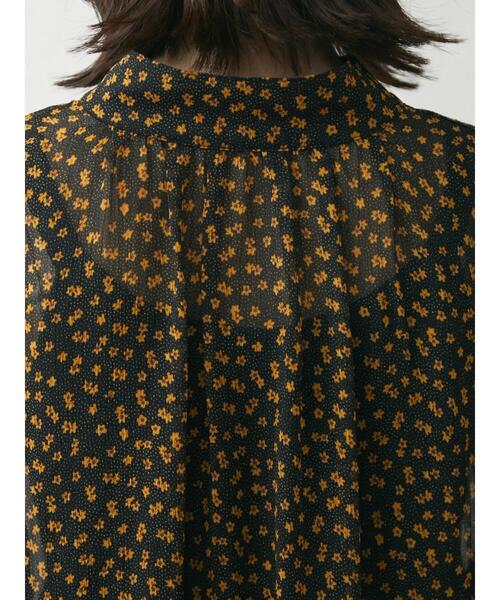 Green　Parks（グリーンパークス）の「楊柳前後2way柄ワンピース（ワンピース・レディース・ブラウン/イエロー・FREE）」の11枚目の写真