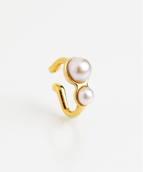 AROM.（アロム）の「【AROM. / アロム】PEARL EAR CUFF / イヤーカフ（イヤーカフ・レディース・シルバー/ゴールド・FREE）」の9枚目の写真