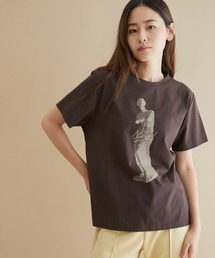 【UV】アフロディーテプリント半袖Tシャツ