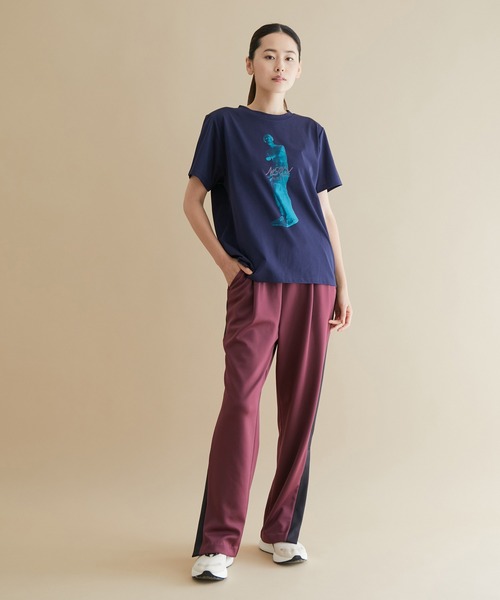 NERGY（ナージー）の「【UV】アフロディーテプリント半袖Tシャツ（Tシャツ/カットソー・レディース・ベージュ/ネイビー/ブラウン・FREE）」の13枚目の写真