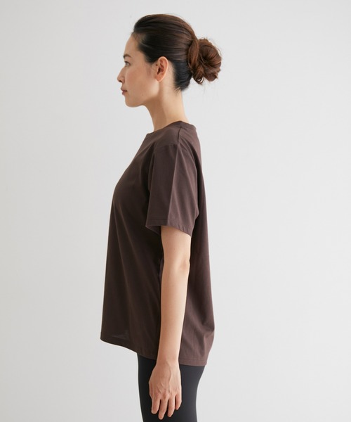 NERGY（ナージー）の「【UV】アフロディーテプリント半袖Tシャツ（Tシャツ/カットソー・レディース・ベージュ/ネイビー/ブラウン・FREE）」の11枚目の写真