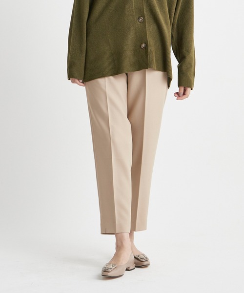 INED CLARO（イネドクラロ）の「テーパードパンツ【セットアップ対応】（その他パンツ・レディース・キャメル/ネイビー/ベージュ・7号/9号）」の14枚目の写真