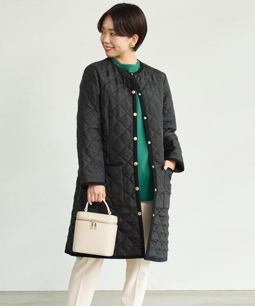 Traditional Weatherwear オリーブ ロングコート Traditional Weatherwear（トラディショナルウェザーウェア）の