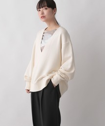 LOWRYS FARM（ローリーズファーム）の「ウラケフカＶプルオーバー　296374（スウェット）」