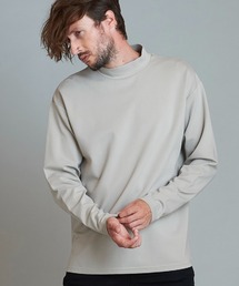 mlt4067- モックネックスムースロンT カットソー