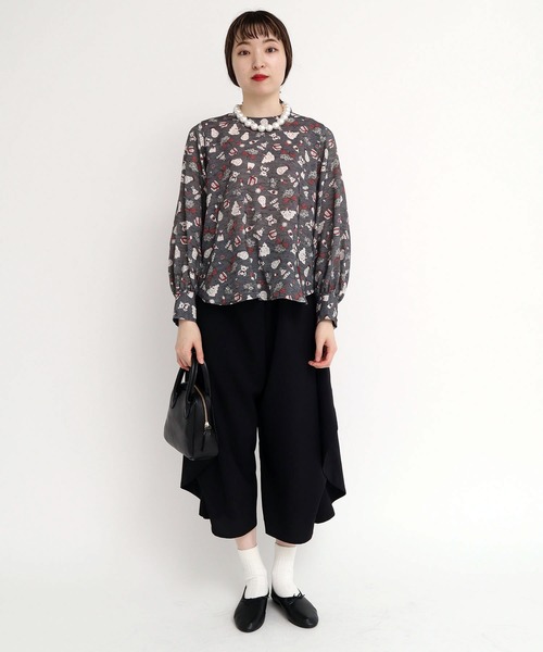 I am I in fact...(アイアムアイインファクト)の「_BLACK full moon pants(その他パンツ・レディース・ブラック・FREE)」の6枚目の写真