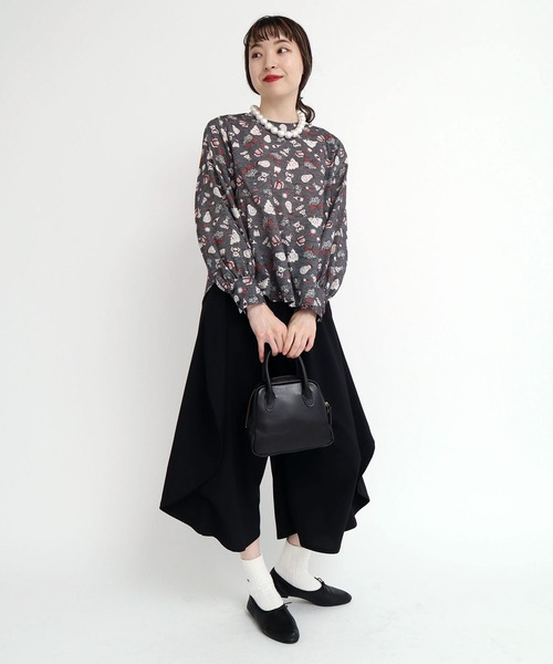 I am I in fact...(アイアムアイインファクト)の「_BLACK full moon pants(その他パンツ・レディース・ブラック・FREE)」の11枚目の写真