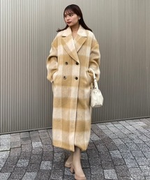 rienda（リエンダ）の「ｳｰﾙMIXﾊﾞｯｸﾎﾞﾀﾝﾚﾃﾞｨｰCT/ウールミックスバック