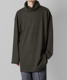 ato | WOOL OFF-TURTLE JERSEY(Tシャツ/カットソー)
