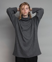 ato | WOOL OFF-TURTLE JERSEY(Tシャツ/カットソー)