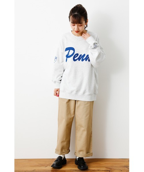 RODEO CROWNS WIDE BOWL(ロデオクラウンズワイドボウル)の「Private Ivy ワイドチノパンツ(チノパンツ・レディース・ダークグリーン/ベージュ/ネイビー・FREE)」の12枚目の写真