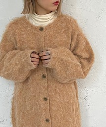 apres jour mignon | メランジニット起毛カーディガン【ZOZOTOWN限定アイテム】(カーディガン/ボレロ)