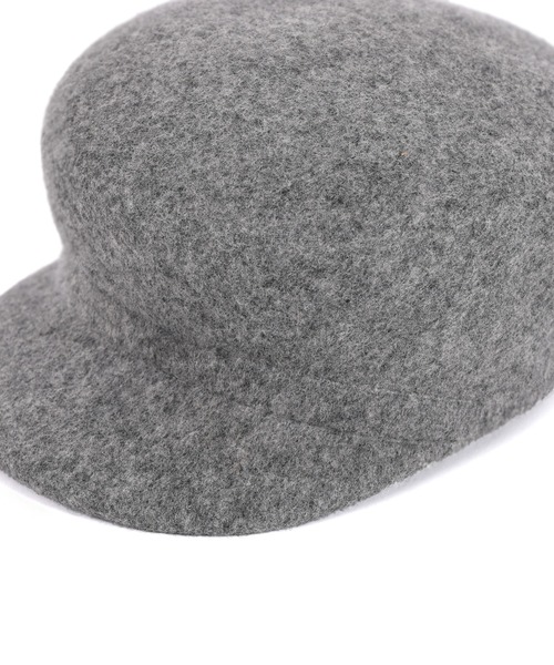 Narcissus（ナルシス）の「【Narcissus】ウールキャスケット（キャスケット・レディース・ブラック/グレー・FREE）」の6枚目の写真