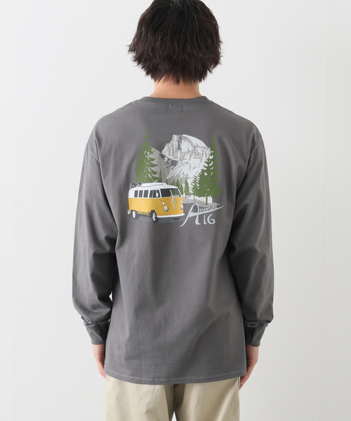 JOURNAL STANDARD(ジャーナルスタンダード)の「ADVENTURE 16 Yosemite VW L/S Tee(Tシャツ/カットソー・メンズ・グレー・LARGE)」の7枚目の写真