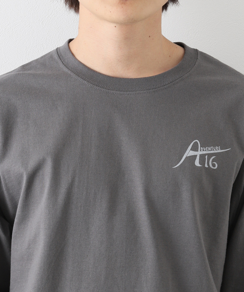 JOURNAL STANDARD(ジャーナルスタンダード)の「ADVENTURE 16 Yosemite VW L/S Tee(Tシャツ/カットソー・メンズ・グレー・LARGE)」の3枚目の写真
