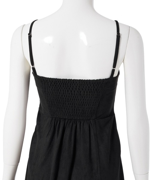 fifth（フィフス）の「【スタッフレコメンド】スエードキャミワンピース（ワンピース・レディース・ブラック/ベージュ・M）」の14枚目の写真