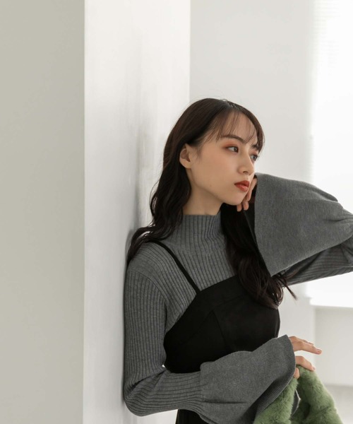 fifth（フィフス）の「【スタッフレコメンド】スエードキャミワンピース（ワンピース・レディース・ブラック/ベージュ・M）」の22枚目の写真