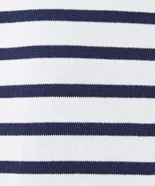 Armor lux（アルモーリュックス）の「Armor-lux /別注パネルボーダー ルーズフィットブルトンシャツ（Tシャツ/カットソー・レディース・ブルー/ネイビー・1/2）」の20枚目の写真