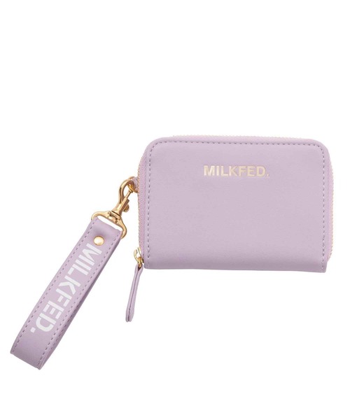 MILKFED.（ミルクフェド）の「SOLID COLOR MULTI CASE（コインケース・レディース・ライトブルー/ブラック/ベージュ/ライトパープル・ONE SIZE）」の4枚目の写真