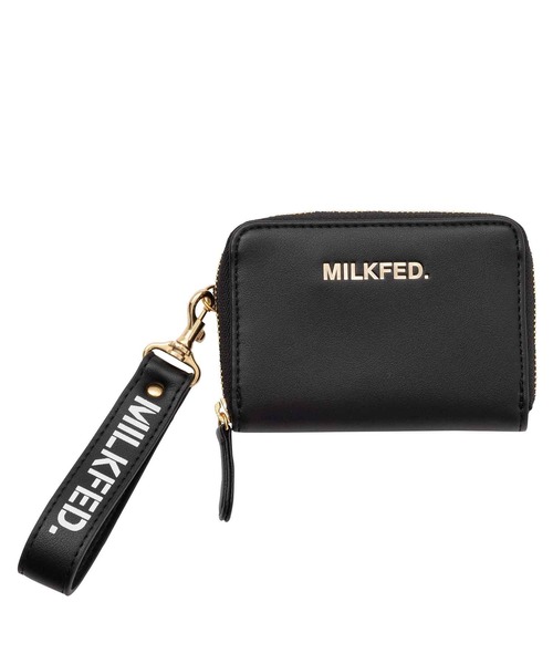 MILKFED.（ミルクフェド）の「SOLID COLOR MULTI CASE（コインケース・レディース・ライトブルー/ブラック/ベージュ/ライトパープル・ONE SIZE）」の2枚目の写真