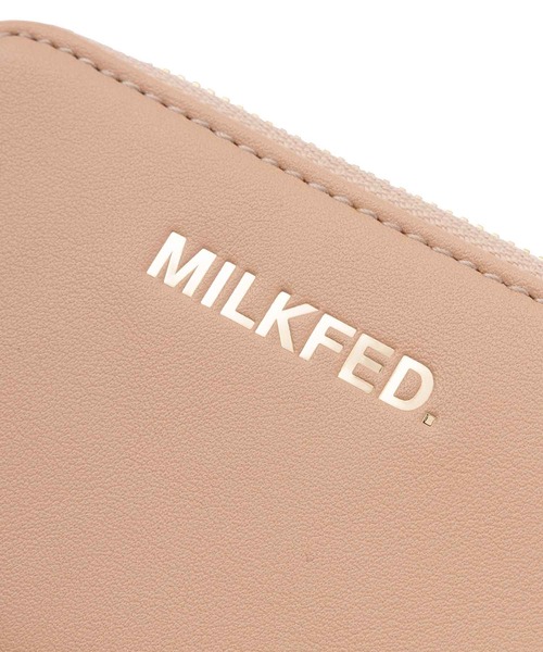 MILKFED.（ミルクフェド）の「SOLID COLOR MULTI CASE（コインケース・レディース・ライトブルー/ブラック/ベージュ/ライトパープル・ONE SIZE）」の6枚目の写真