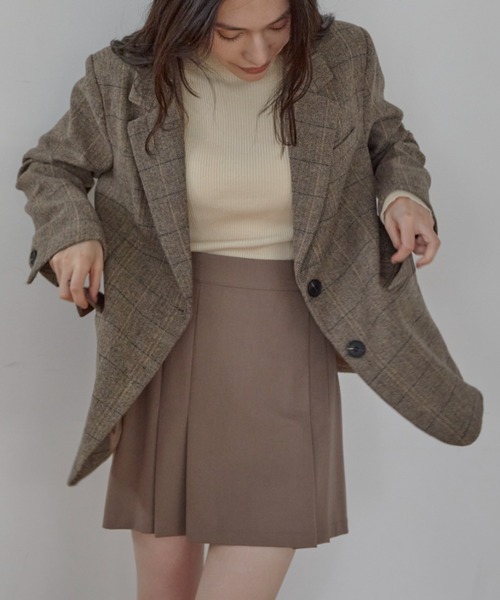 ACYM（アシーム）の「Check wool tailer ジャケット（テーラード 