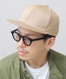 Mr.COVER（ミスターカバー）の「日本製 高密度ツイル フラットバイザー ベースボールキャップ（キャップ）」