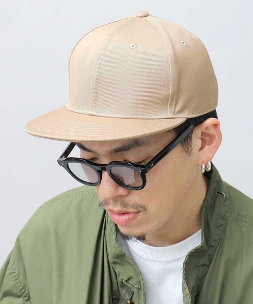 セール】日本製 高密度ツイル フラットバイザー ベースボール
